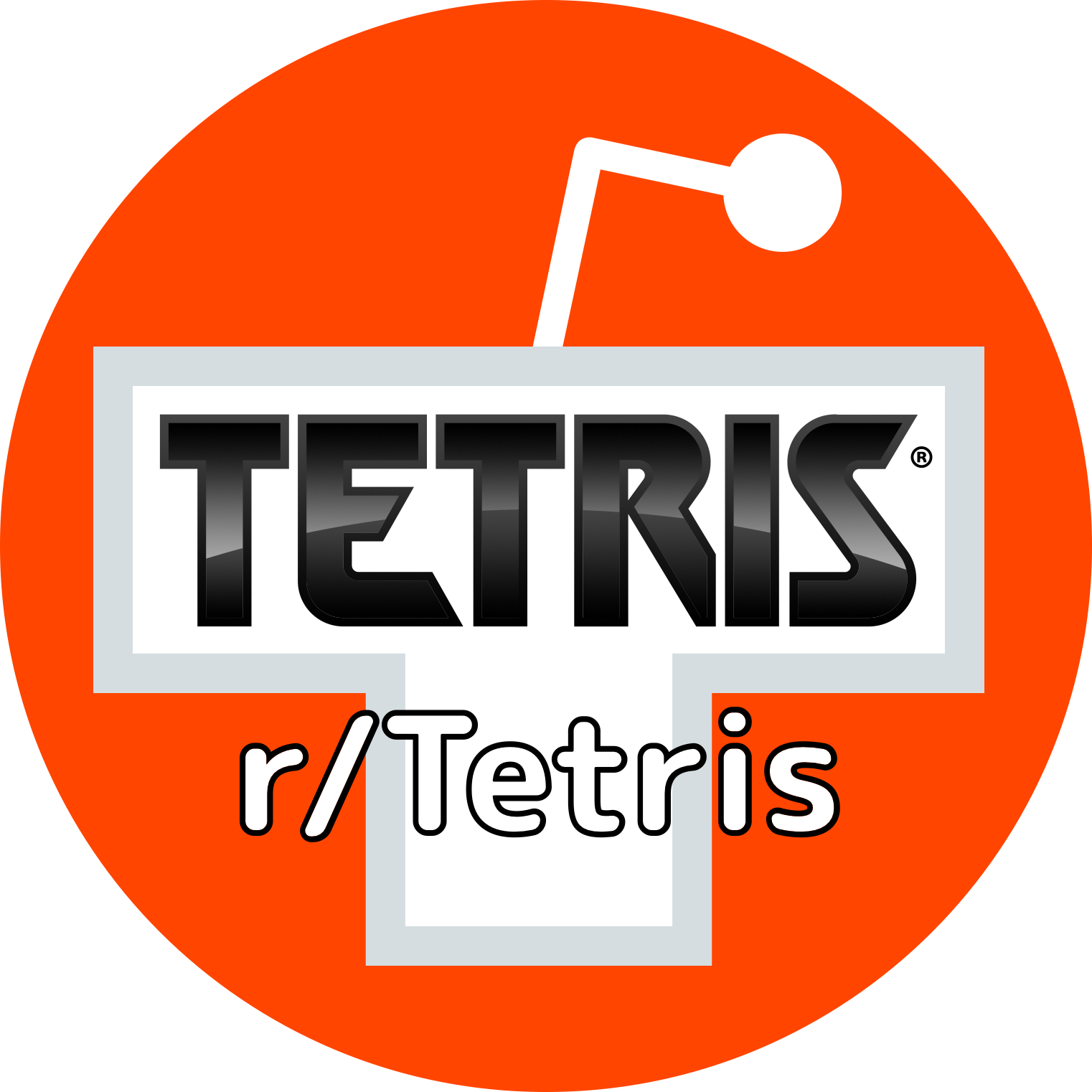A logo for the reddit subreddit r/Tetris